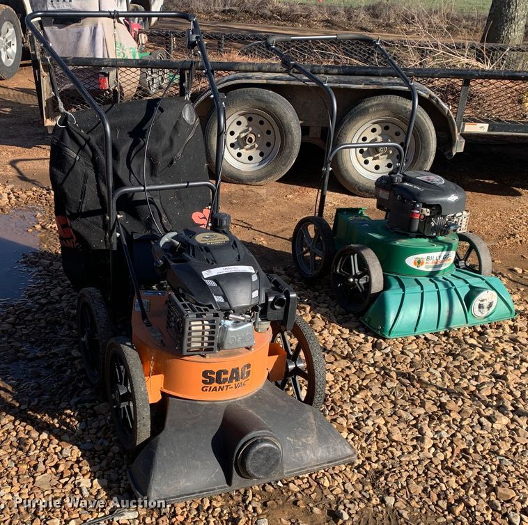 image for item MM9762 (2) lawn vacuums