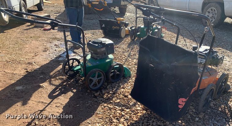 image for item MM9762 (2) lawn vacuums