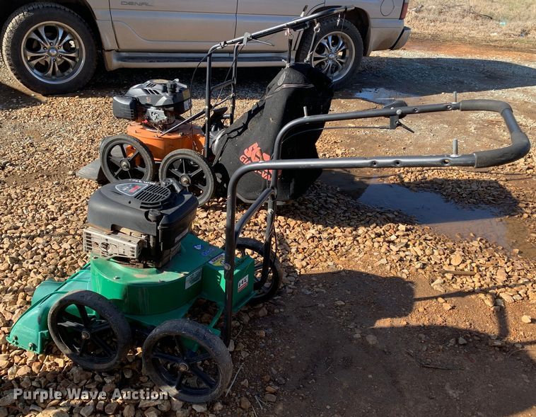 image for item MM9762 (2) lawn vacuums