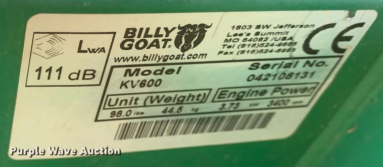 image for item MM9762 (2) lawn vacuums