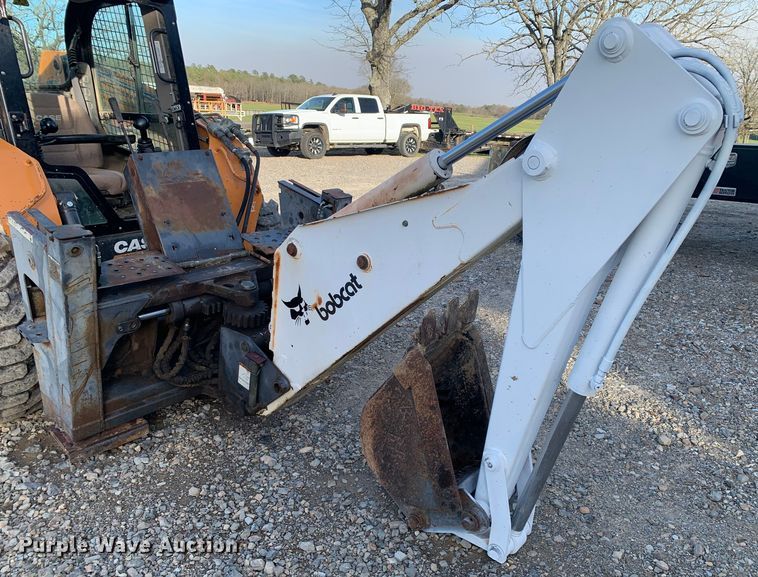 image for item MM9772 Bobcat 709  skid steer backhoe