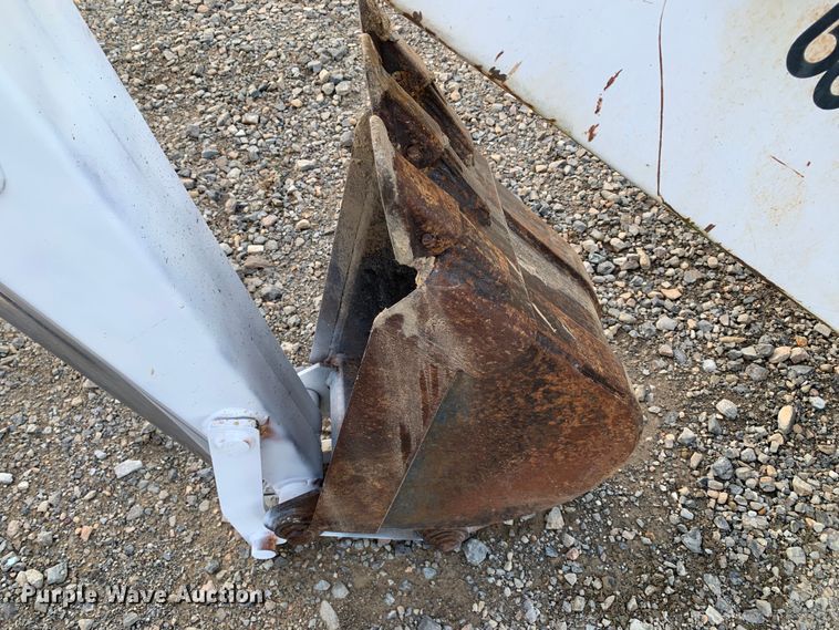 image for item MM9772 Bobcat 709  skid steer backhoe