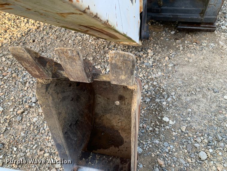 image for item MM9772 Bobcat 709  skid steer backhoe