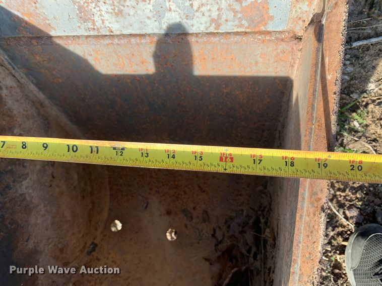 image for item MM9772 Bobcat 709  skid steer backhoe