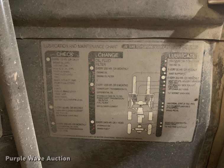image for item MM9774 Caterpillar GP25K  forklift