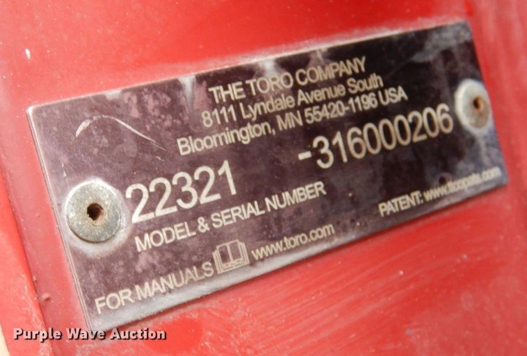 image for item MP9113 2016 Toro TX427  compact utility loader