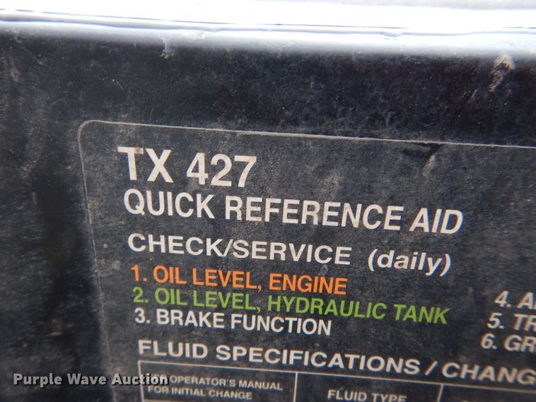 image for item MP9113 2016 Toro TX427  compact utility loader