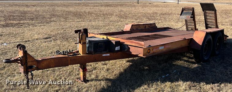 image for item MW9472 1989 Redi Haul FSL1427E  equipment trailer