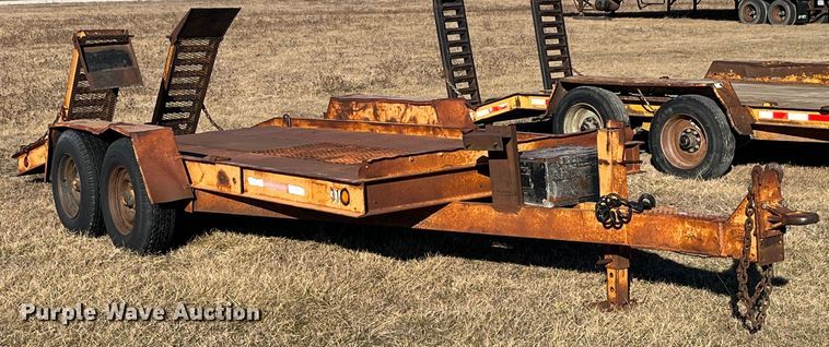 image for item MW9472 1989 Redi Haul FSL1427E  equipment trailer