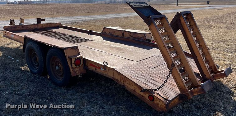 image for item MW9472 1989 Redi Haul FSL1427E  equipment trailer