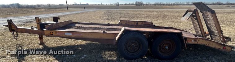 image for item MW9472 1989 Redi Haul FSL1427E  equipment trailer