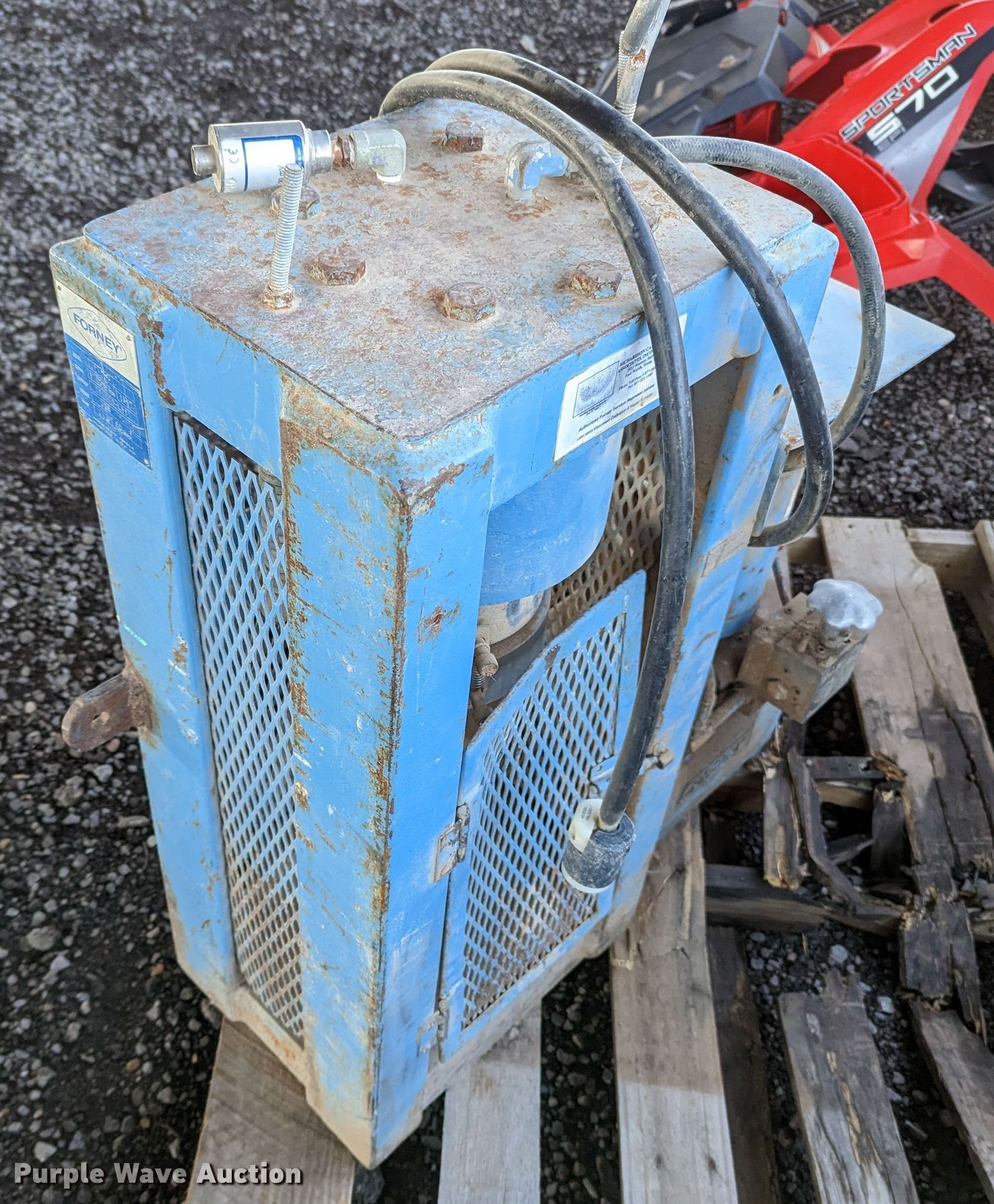 1987 Forney FT-40 hydraulic press in Edmond, OK | Item LF9629 sold ...