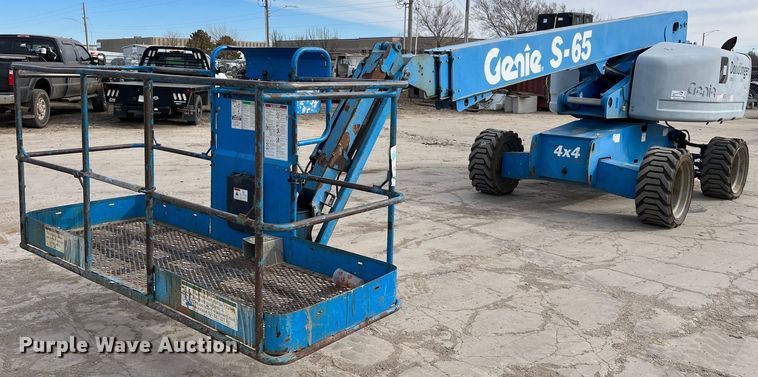 image for item DG5442 2008 Genie S-65  boom lift