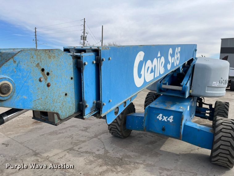 image for item DG5442 2008 Genie S-65  boom lift