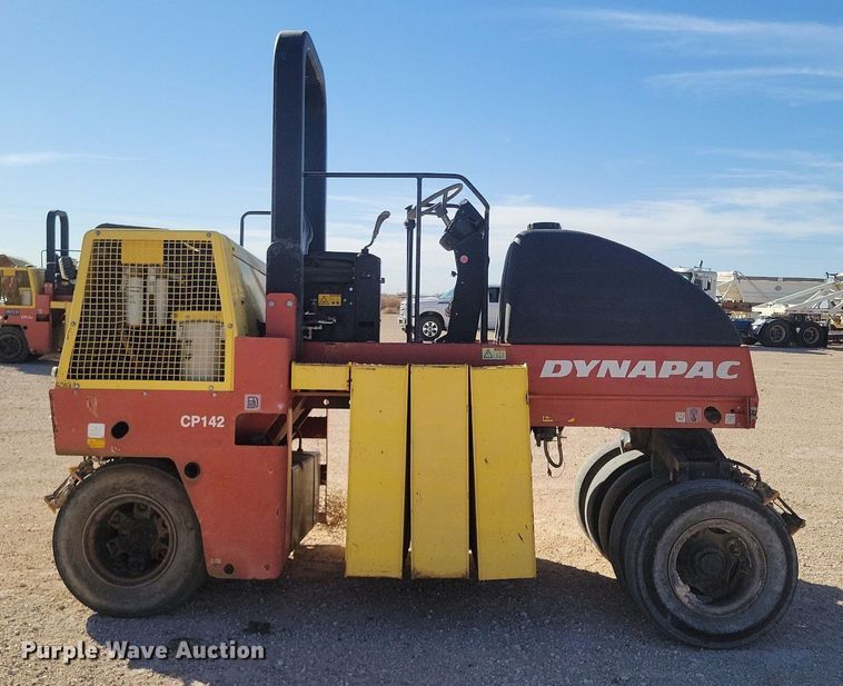 image for item DK0393 2010 Dynapac CP142  pneumatic roller