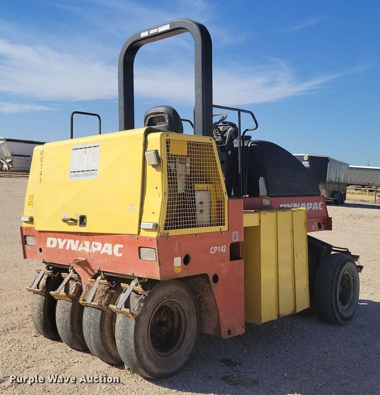 image for item DK0393 2010 Dynapac CP142  pneumatic roller