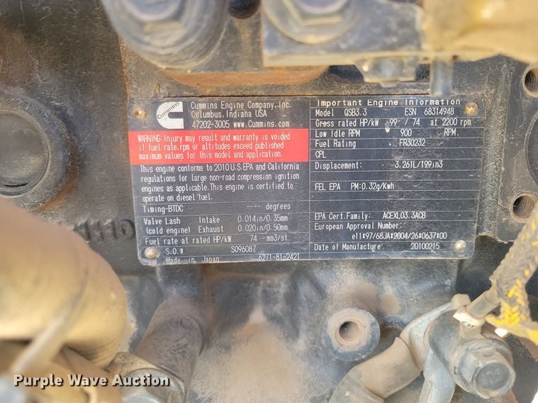 image for item DK0393 2010 Dynapac CP142  pneumatic roller