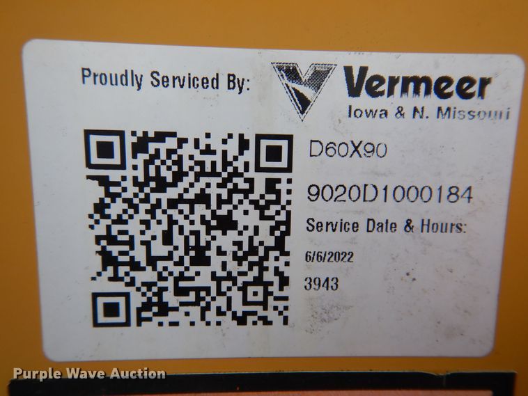 image for item DK5157 2013 Vermeer D60X90  directional boring unit