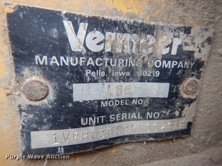 image for item DK5158 1999 Vermeer LM42  cable plow