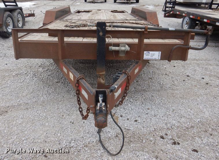 image for item DK5160 2017 Hull  tilt deck equipment trailer