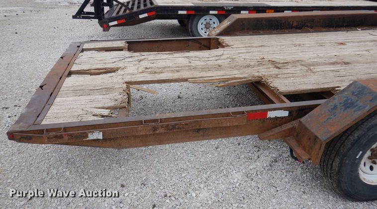 image for item DK5160 2017 Hull  tilt deck equipment trailer