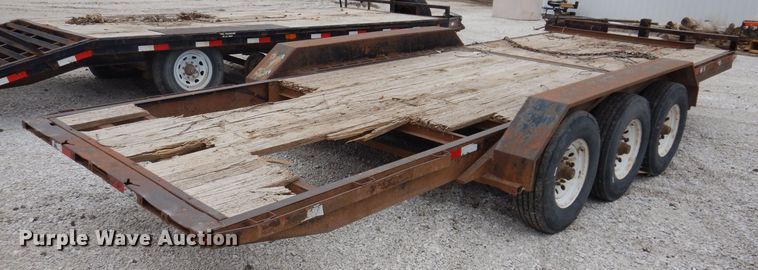 image for item DK5160 2017 Hull  tilt deck equipment trailer