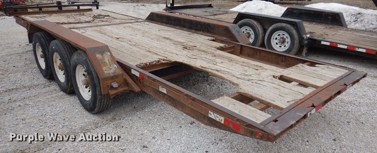 image for item DK5160 2017 Hull  tilt deck equipment trailer