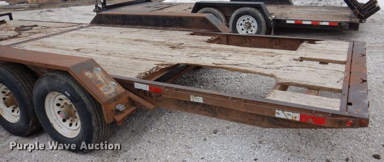 image for item DK5160 2017 Hull  tilt deck equipment trailer