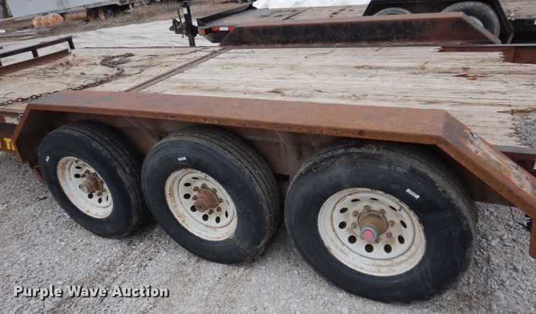 image for item DK5160 2017 Hull  tilt deck equipment trailer