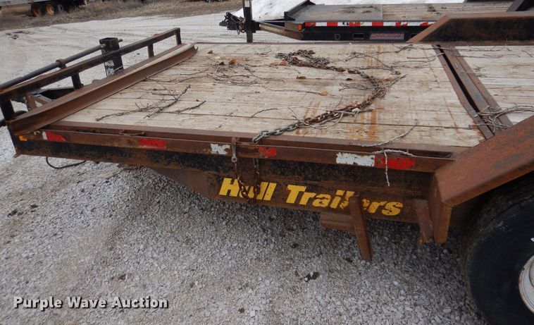 image for item DK5160 2017 Hull  tilt deck equipment trailer