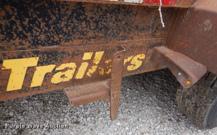 image for item DK5160 2017 Hull  tilt deck equipment trailer