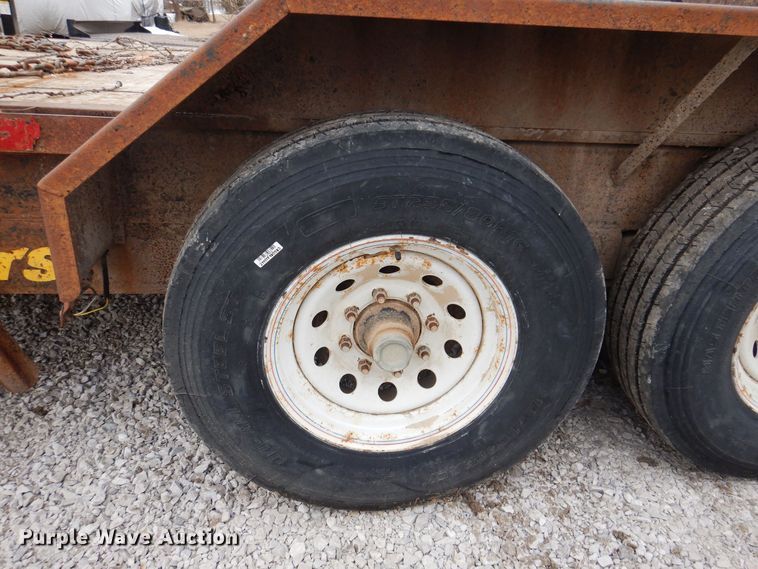 image for item DK5160 2017 Hull  tilt deck equipment trailer