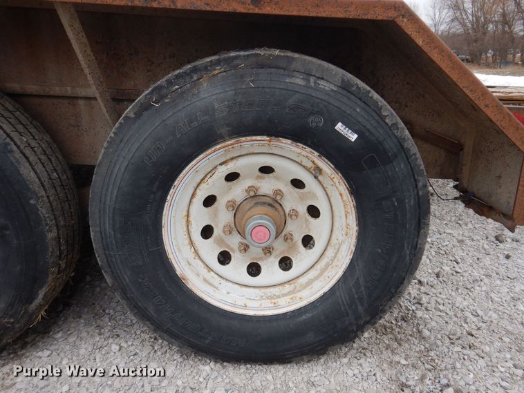 image for item DK5160 2017 Hull  tilt deck equipment trailer