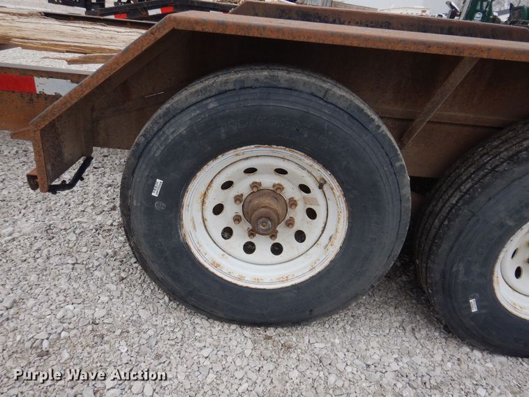 image for item DK5160 2017 Hull  tilt deck equipment trailer