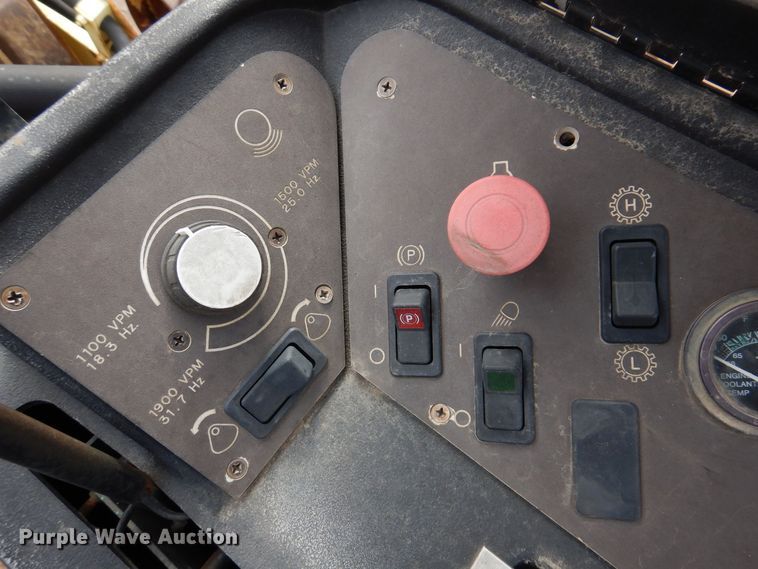 image for item DK5166 2000 Ingersoll Rand SD-70F Pro Pac  single drum vibratory roller