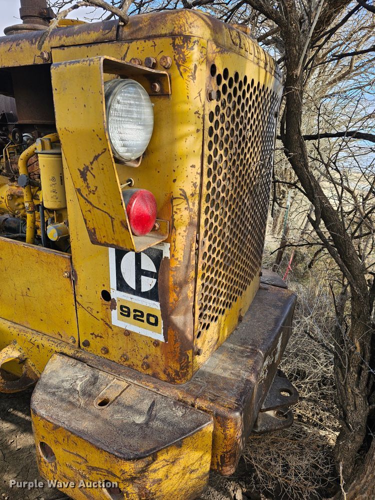 image for item DK7711 1971 Caterpillar 920  wheel loader