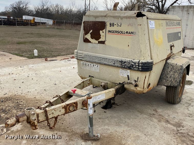 image for item DL7037 1999 Ingersoll Rand P185WJD  air compressor