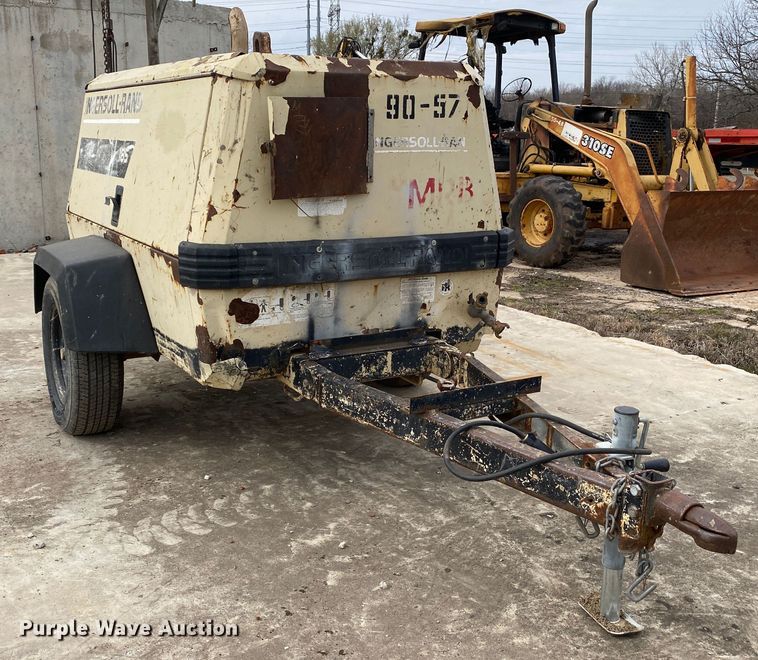 image for item DL7038 1997 Ingersoll Rand P185WJD  air compressor