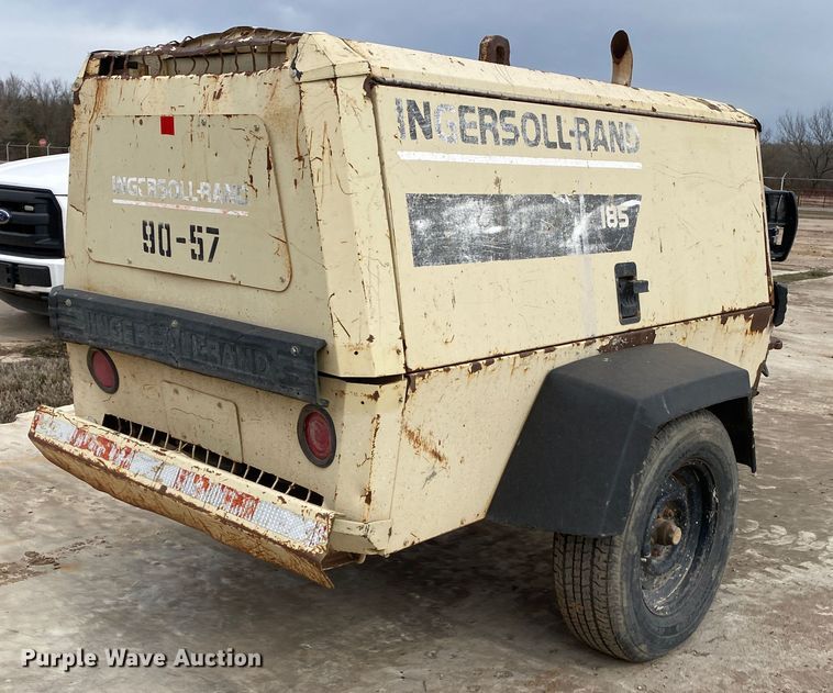 image for item DL7038 1997 Ingersoll Rand P185WJD  air compressor