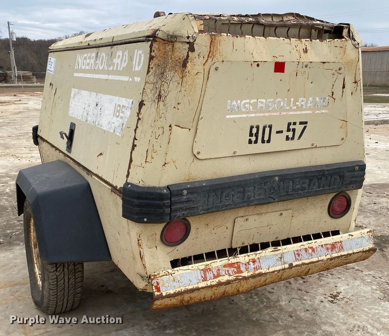 image for item DL7038 1997 Ingersoll Rand P185WJD  air compressor