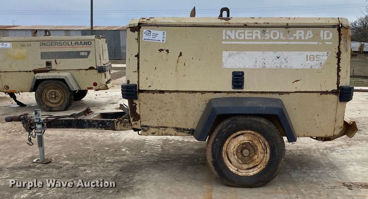 image for item DL7038 1997 Ingersoll Rand P185WJD  air compressor