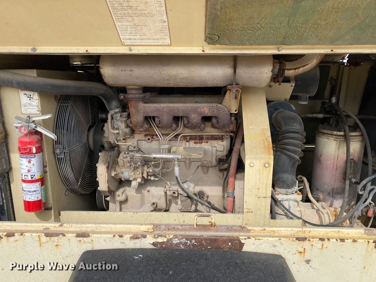 image for item DL7038 1997 Ingersoll Rand P185WJD  air compressor