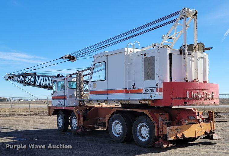 image for item DM8229 1990 Link Belt HC-78C  crane