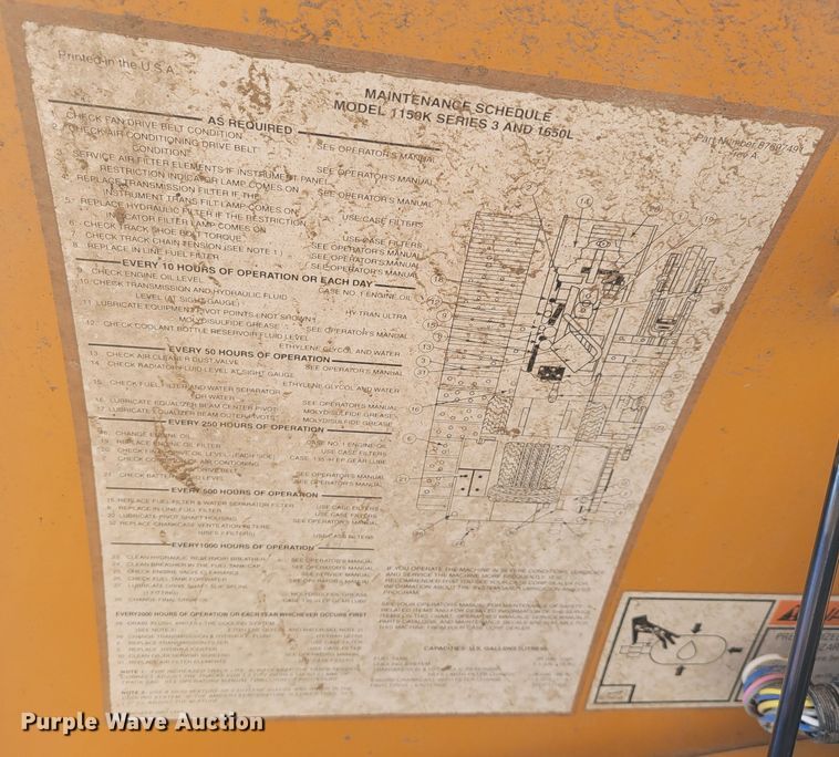 image for item DM8231 2012 Case 1650L  dozer