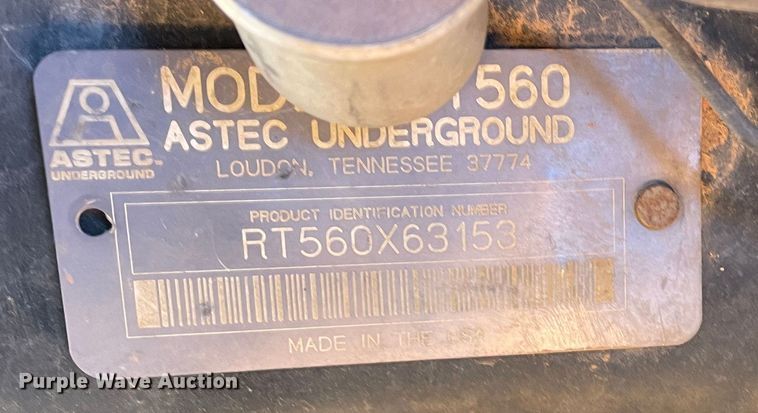 image for item DN4555 2006 Astec RT560  trencher