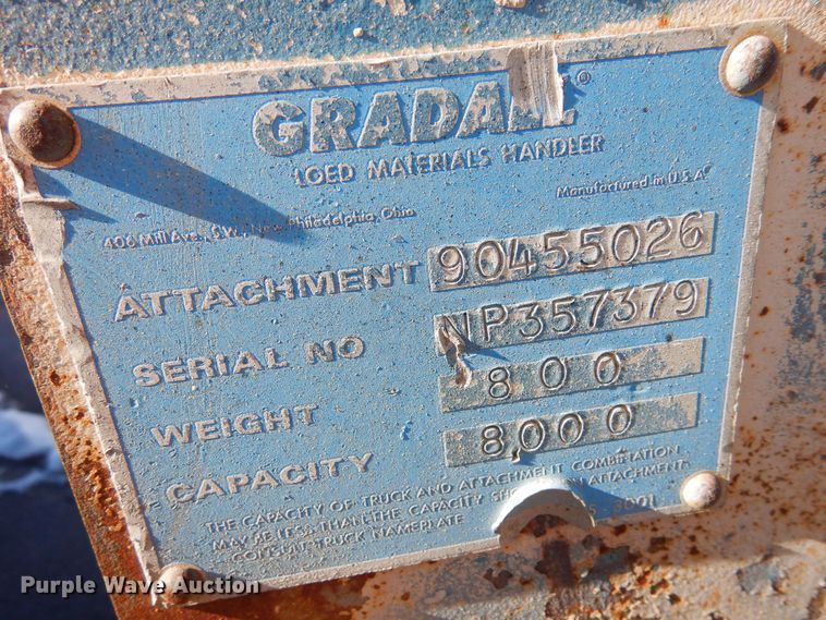 image for item DN6292 1989 Gradall 534B-8  telehandler