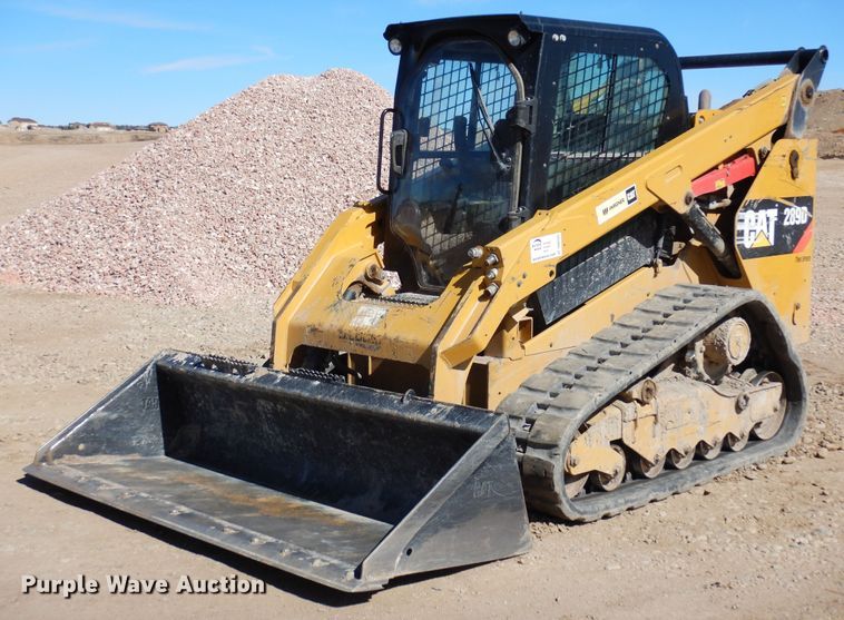image for item DN6305 2016 Caterpillar 289D  tracked skid steer loader