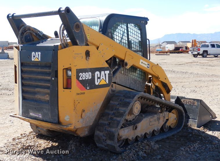 image for item DN6305 2016 Caterpillar 289D  tracked skid steer loader