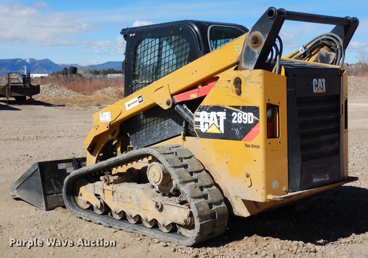 image for item DN6305 2016 Caterpillar 289D  tracked skid steer loader