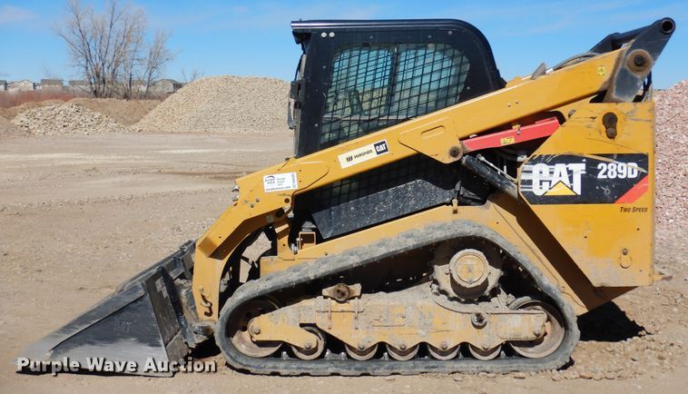 image for item DN6305 2016 Caterpillar 289D  tracked skid steer loader
